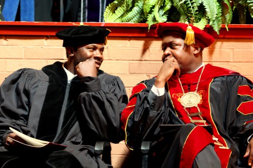 Derek Luke and Brian Johnson